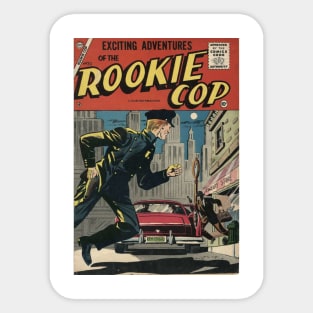 Adventures of a Rookie Cop Sticker